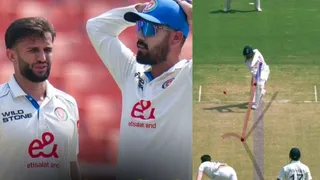 IND vs AFG Test: अफगानिस्तान ने बैक-टू-बैक गेंदों पर दोहराई गलती