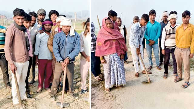 बदायूं मनरेगा घोटाला: भीषण गर्मी में 'स्वेटर' वाली फोटो से खुली पोल, महिला मेट बर्खास्त; कार्य शून्य घोषित
