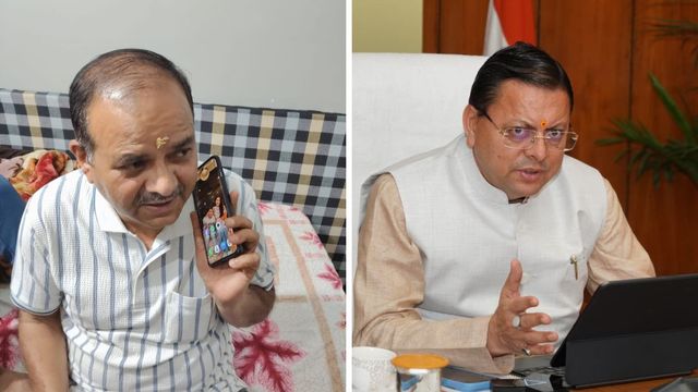 अल्मोड़ा: बलिदानी लेफ्टिनेंट बीरेश्वर के स्वजन से सीएम धामी ने की बात, बंधाया ढांढस
