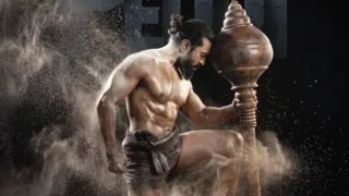 फिल्म 'पेड्डी' में राम चरण।