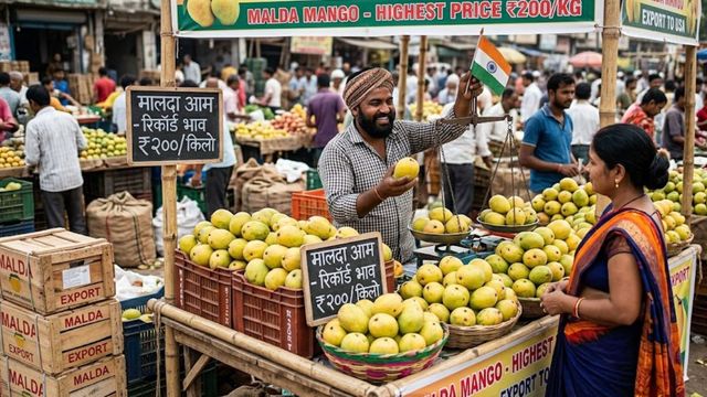 मालदा आम ने बनाया रिकॉर्ड, पटना मंडी में मिला ₹200 KG भाव; अमेरिका में होगा एक्सपोर्ट
