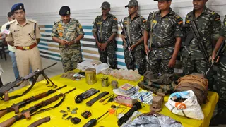 माओवादियों का गुप्त ठिकाना किया ध्वस्त