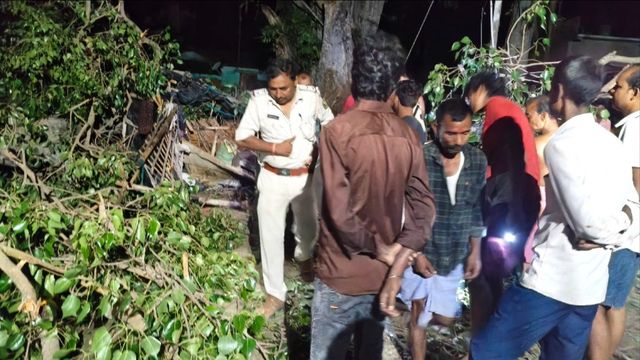 सीतामढ़ी में फूस के घर पर गिरा पीपल का पेड़, एक ही परिवार के 4 लोगों की मौत; पिता-पुत्र गंभीर
