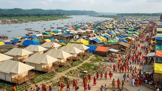 श्रावणी मेला 30 जुलाई से 28 अगस्त तक, बिहार में जगह-जगह बनेगी टेंट सिटी (AI Generated Image)