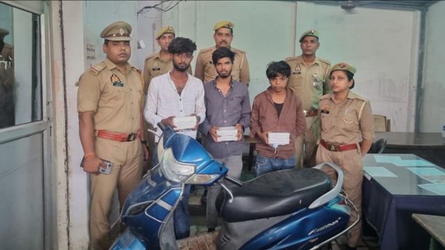 गिट्टा गैंग का पर्दाफाश: लखनऊ में महिला समेत तीन शातिर चोर गिरफ्तार, एक फरार; 6 लाख के जेवर व स्कूटी बरामद
