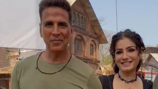 रवीना टंडन को लेकर अक्षय ने किया मजाक। फोटो क्रेडिट- इंस्टाग्रम