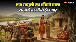 राजा जनश्रुति और ऋषि रायक्वा की कहानी (AI-Generated Image)