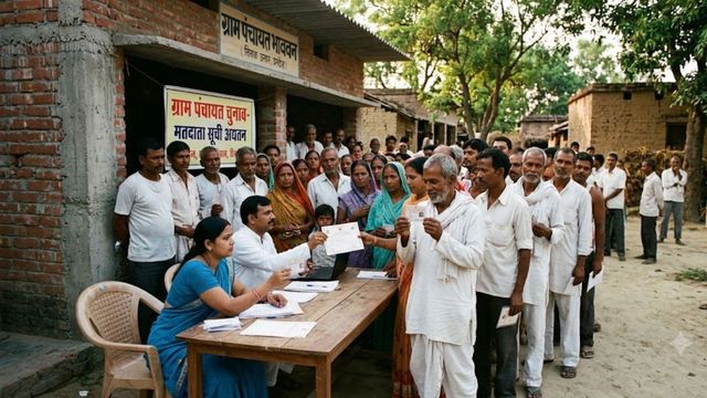 लखनऊ की ग्राम पंचायतों में 10.85 लाख वोटर, मतदाताओं को मिला 9 अंकों का यूनिक ID नंबर
