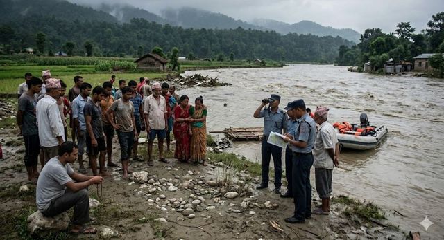 लखीमपुर : नेपाल की गोदावरी नदी में अचानक बढ़ा जलस्तर, डूबने से दो की मौत; शव बरामद
