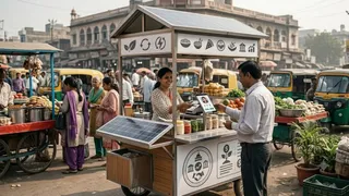 कारगर साबित हुई पीएम स्वनिधि योजना। (AI Generated Image)
