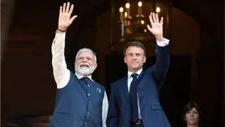 पीएम मोदी और मैक्रों फ्रांस में भारत इनोवेट्स 2026 का करेंगे उद्घाटन (फोटो- रॉयटर)
