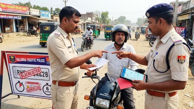 6 महीने में ई-चालान नहीं भरने वाले पर नालंदा परिवहन विभाग सख्त, ब्लैकलिस्ट और रद होगा ड्राइविंग लाइसेंस
