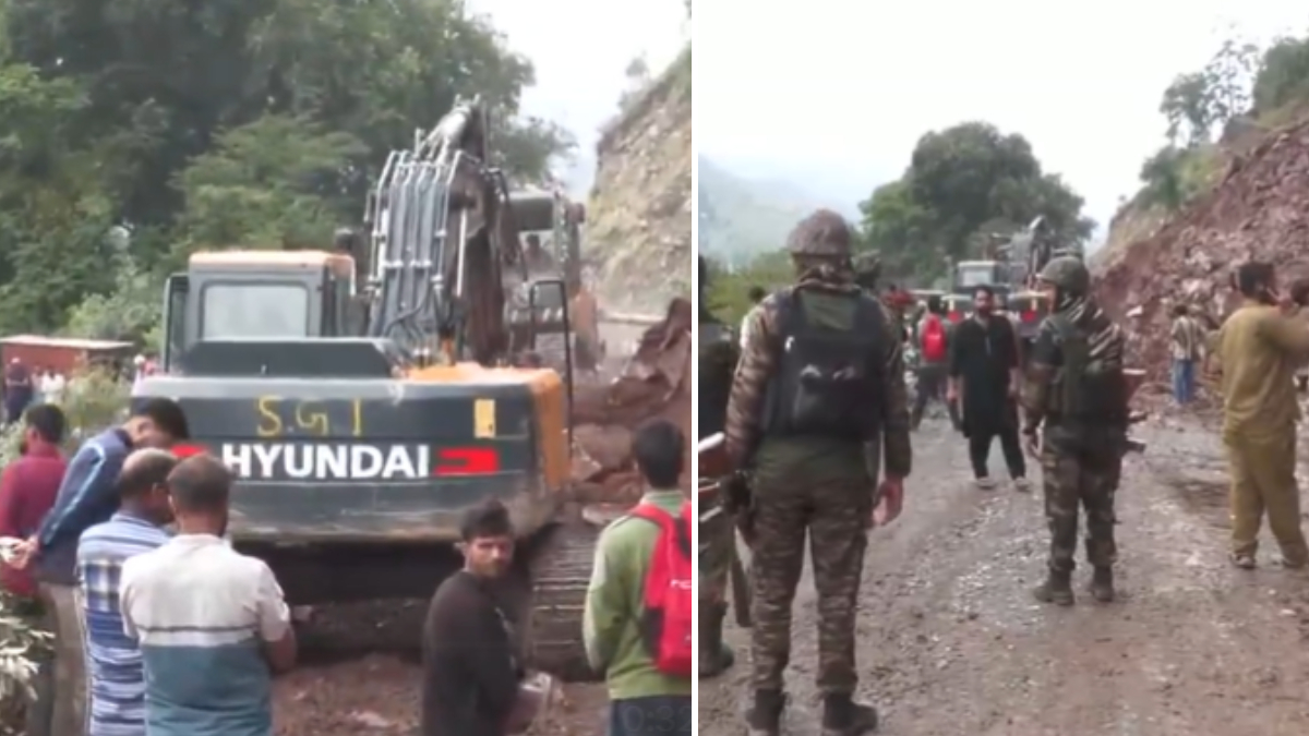 Jammu Kashmir Landslide: पुंछ में भारी बारिश के बाद भूस्खलन, NH-144 पर फंसी 200 से ज्यादा गाड़ियां