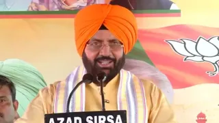 संबोधन करते हुए हरियाणा के मुख्यमंत्री नायब सैनी।