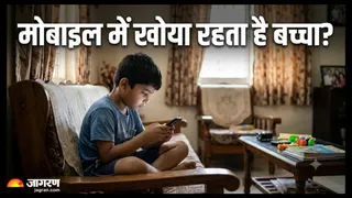 बच्चों का स्क्रीन टाइम बन रहा है मानसिक बीमारी का जाल (Image Source: AI-Generated)