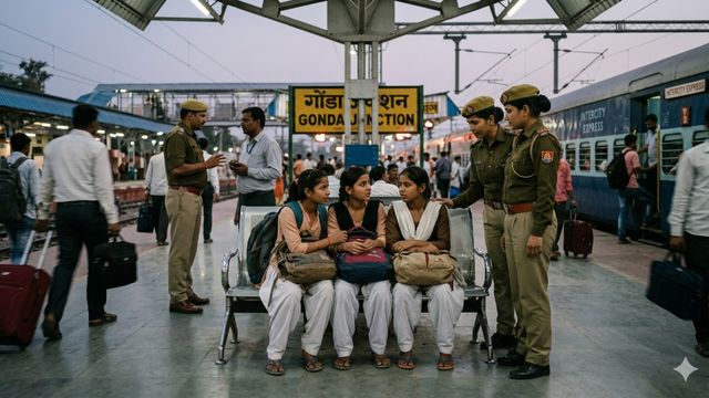 मुंबई जाने के इरादे से तीन किशोरी गोंडा में मिलीं, सिद्धार्थनगर स्टेशन से पकड़ी थीं इंटरसिटी एक्सप्रेस