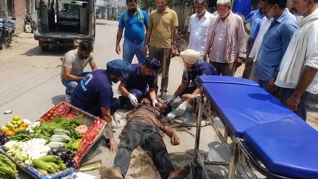 बठिंडा में भीषण गर्मी बनी काल, सड़क किनारे फल-सब्जी बेच रहे युवक की हालत बिगड़ी; अस्पताल में तोड़ा दम
