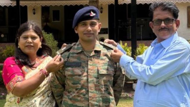 लेफ्टिनेंट से मेजर तक पहुंचे सारण के आशीष; 6 साल में हासिल की बड़ी कामयाबी
