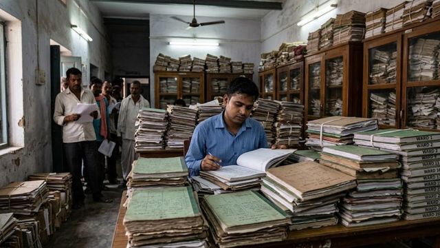 सुपौल: 1 कर्मचारी के भरोसे 28 वार्डों की 45 हजार जमाबंदियां, दाखिल-खारिज और एलपीसी पेंडिंग