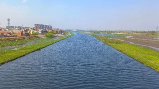 हरनंदी नदी की फोटो। जागरण