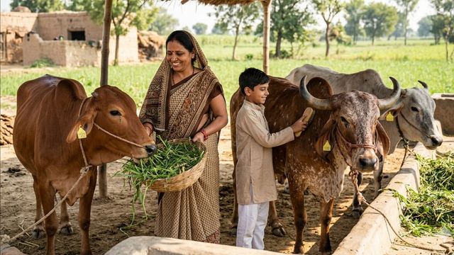 यूपी के पशुपालकों के लिए खुशखबरी! देशी गाय पालने पर 80 हजार रुपये तक मिल रहा अनुदान, आवेदन प्रक्रिया शुरू