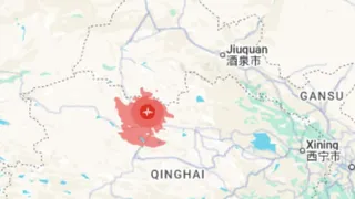 चीन के किंगहाई में भूकंप के झटके। (गूगल)