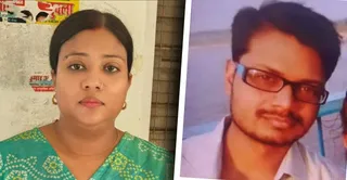 हत्यारोपित पत्नी निहारिका व पति मनीष की फाइल फोटो। पुलिस