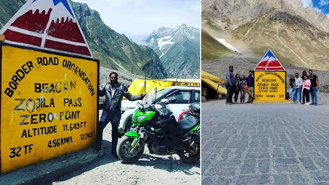 ज़ोजिला का ज़ीरो पाइंट अब सोनमर्ग से सिर्फ 1 घंटे दूर। फोटो: सोशल मीडिया
