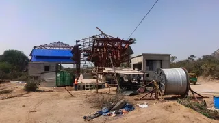 वाणावर पहाड़ पर ट्रायल की तैयारी