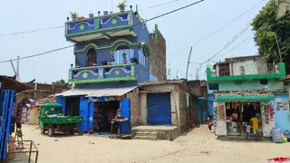 सूना परा नवटोल का वह मुहल्ला जिस गली में मौलाना इजहारूल हक का है घर। जागरण