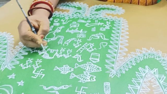 नई दिल्ली से दुनिया तक पहुंची पीड़िया कला; GI टैग से मिला नया सम्मान, भोजपुरी संस्कृति की बड़ी उपलब्धि
