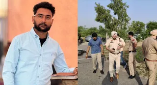 घटनास्थल पर जांच करते डीएसपी सिकंदर सिंह चीमा (फोटो: जागरण)