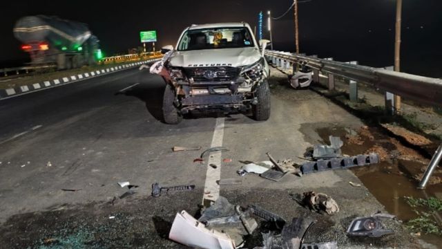 सड़क हादसे में बाल-बाल बचे मोकामा विधायक अनंत सिंह, काफिले की गाड़ियां आपस में टकराईं
