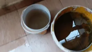 सेक्टर 22 में आ रहा गंदा पानी। फोटो- जागरण