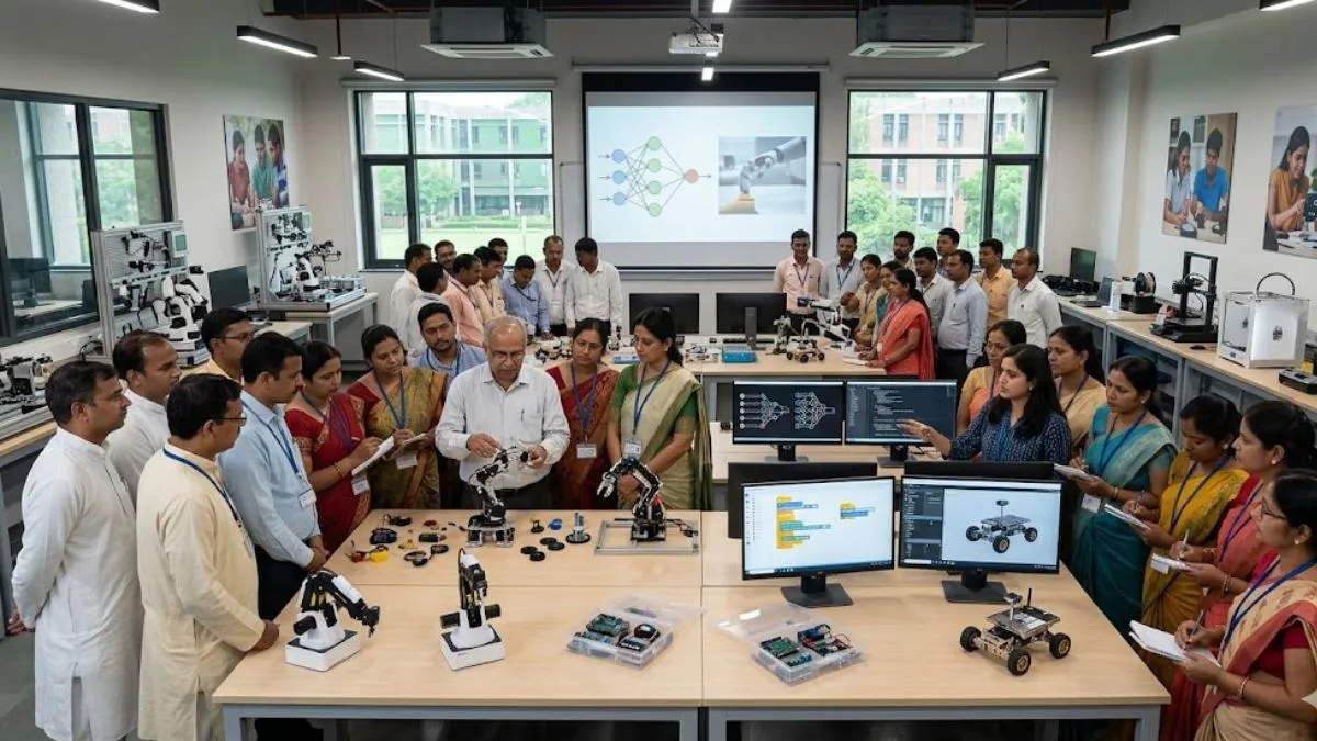 यूपी के सरकारी स्कूलों में पढ़ाए जाएंगे AI और रोबोटिक्स, IIT कानपुर 900 शिक्षकों को देगा ट्रेनिंग