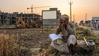 जमीन खरीद-बिक्री की राह खुली, मगर सख्त नियमों से उड़ी किसानों की नींद! (AI Generated Image)