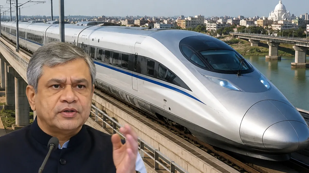 बुलेट ट्रेन से बदलेगी बिहार की रफ्तार, अश्विनी वैष्णव ने कहा- पटना से दिल्ली का सफर 4 घंटे 41 मिनट में