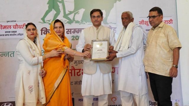 दैनिक जागरण के सम्मान समारोह में गदगद हुए रुड़की के किसान, मंत्री बहुगुणा ने किया सम्मानित