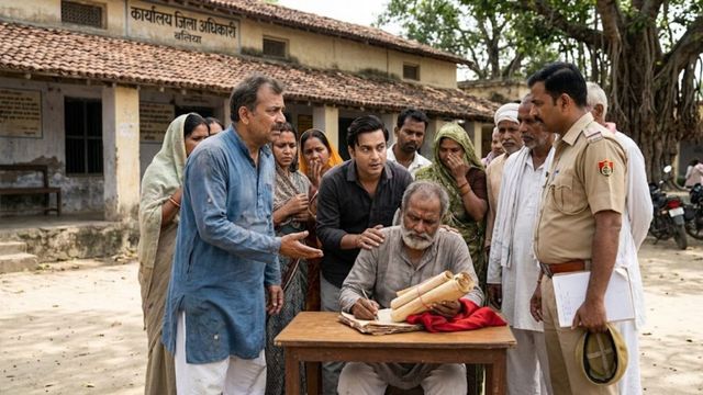 बलिया में फर्जी व्यक्ति खड़ा कर मृतक के नाम से लिखवाई वसीयत, मुख्यमंत्री पोर्टल पर शिकायत
