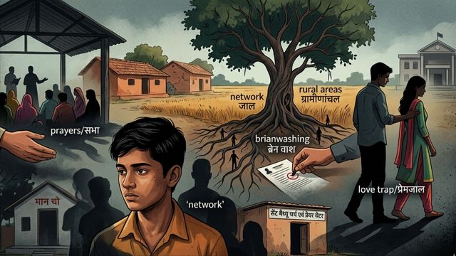 प्रेम जाल और प्रार्थना सभा में ब्रेन वाश कर मतांतरण का खेल, बाराबंकी में बढ़ रहा नेटवर्क