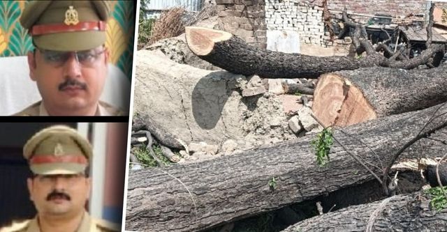 फतेहपुर में नीम का पेड़ काटने की शिकायत लेकर पहुंचे फरियादी को थाने में बैठाया, कोतवाल, चौकी इंचार्ज समेत 5 सिपाही लाइन हाजिर
