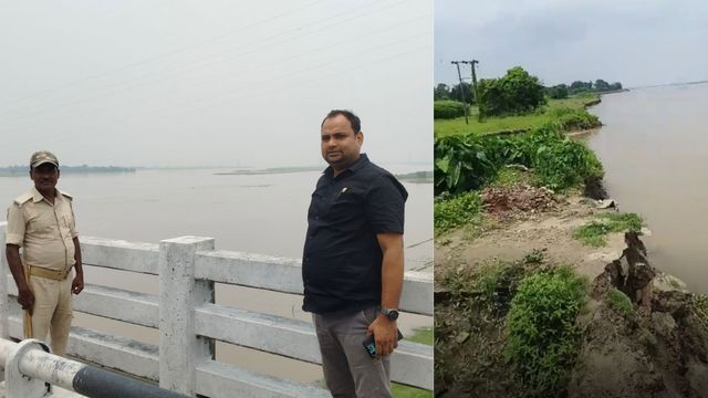 पूर्णिया नदी जलस्तर : नेपाल में बारिश के बाद महानंदा और कनकई नदी में हलचल, बायसी में भी उथल-पुथल