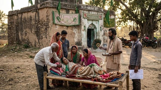 पलामू में दो मौतों से दहशत, डॉक्टर ने मरीज को रिम्स भेजा तो झाड़-फूंक कराने दरगाह पहुंचे परिजन
