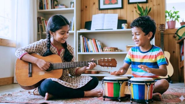 म्यूजिक इंस्ट्रूमेंट है असली टॉनिक! सुर और ताल से बढ़ेगी बच्चों की याददाश्त और ‘लॉजिकल थिंकिंग’
