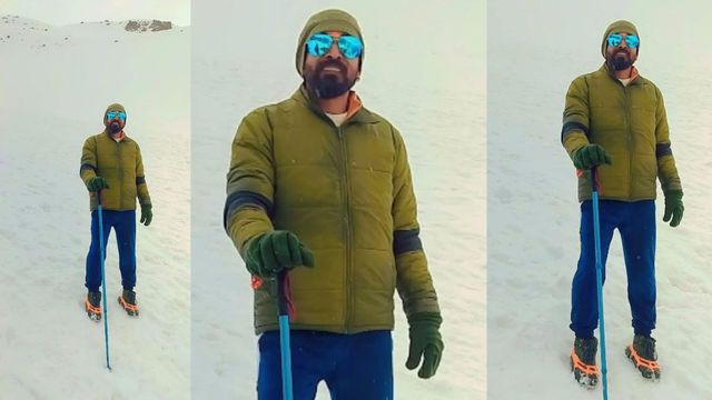90 डिग्री की खड़ी चढ़ाई व कम ऑक्सीजन भी नहीं रोक पाई कदम, रस्सियों के सहारे बिहार के चंदन ने 18572 फीट पर फहराया तिरंगा
