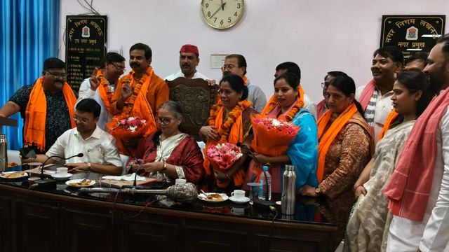 लखनऊ नगर निगम कार्यकारिणी समिति में भाजपा-सपा पार्षदों का निर्विरोध चुनाव