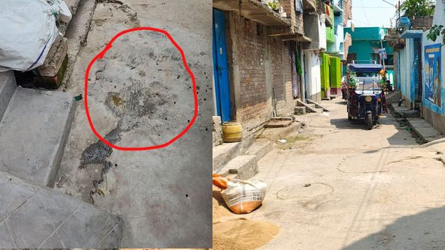 मुंगेर के लाल दरवाजा से निगम का बोरिंग गायब, रातों-रात उखाड़ ले गए 150 फीट पाइप
