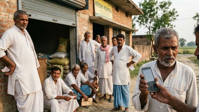 वैशाली: खाद के लिए समय पर नहीं मिल रहा ओटीपी, किसानों को करना पड़ रहा इंतजार
