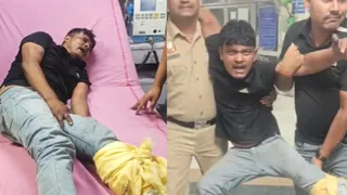दिल्ली में बच्ची से दुष्कर्म और हत्या का आरोपी वासू कुमार बबलू। (फोटो- वीडियो ग्रैब)