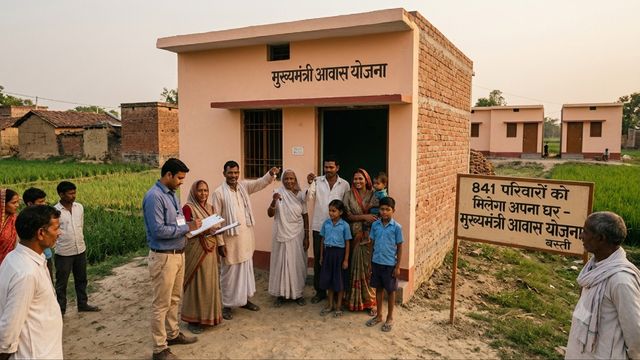 बस्ती में मुख्यमंत्री आवास योजना से 841 परिवारों को मिलेगा अपना घर, तीन सदस्यीय टीम करेगी पात्रता की जांच
